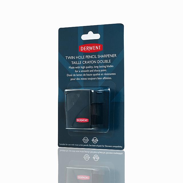 Derwent Twin Hole Pencil Sharpener by Derwent at Cult Pens