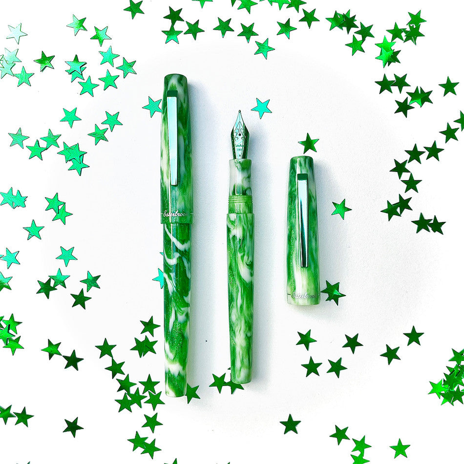 Esterbrook Camden Fountain Pen Northern Lights Limited Edition Icelandic Green by Esterbrook at Cult Pens