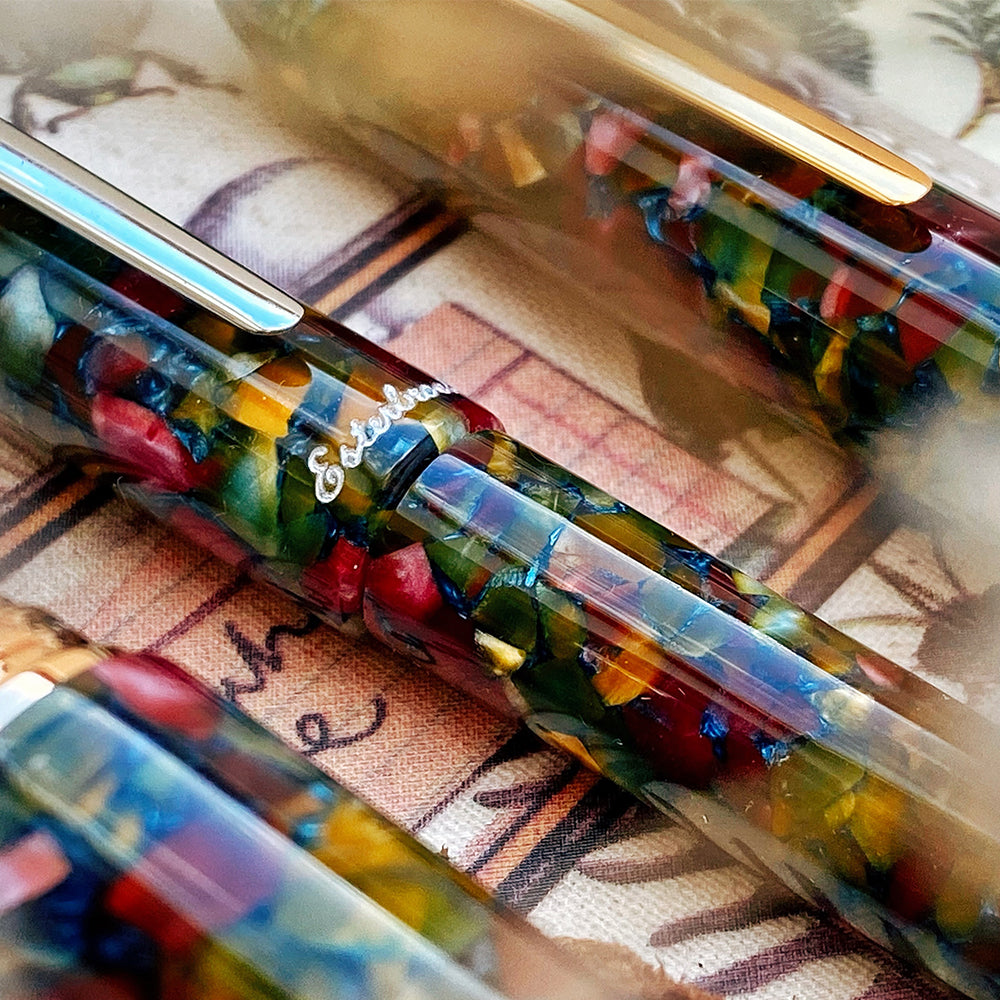 Esterbrook Estie Fountain Pen Botanical Gardens Palladium by Esterbrook at Cult Pens