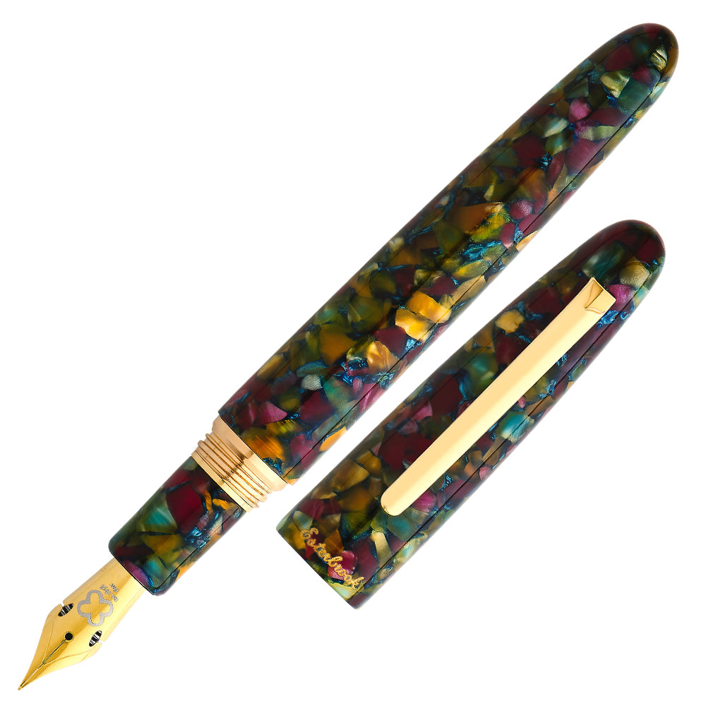 Esterbrook Estie Oversize Fountain Pen Botanical Gardens Gold by Esterbrook at Cult Pens