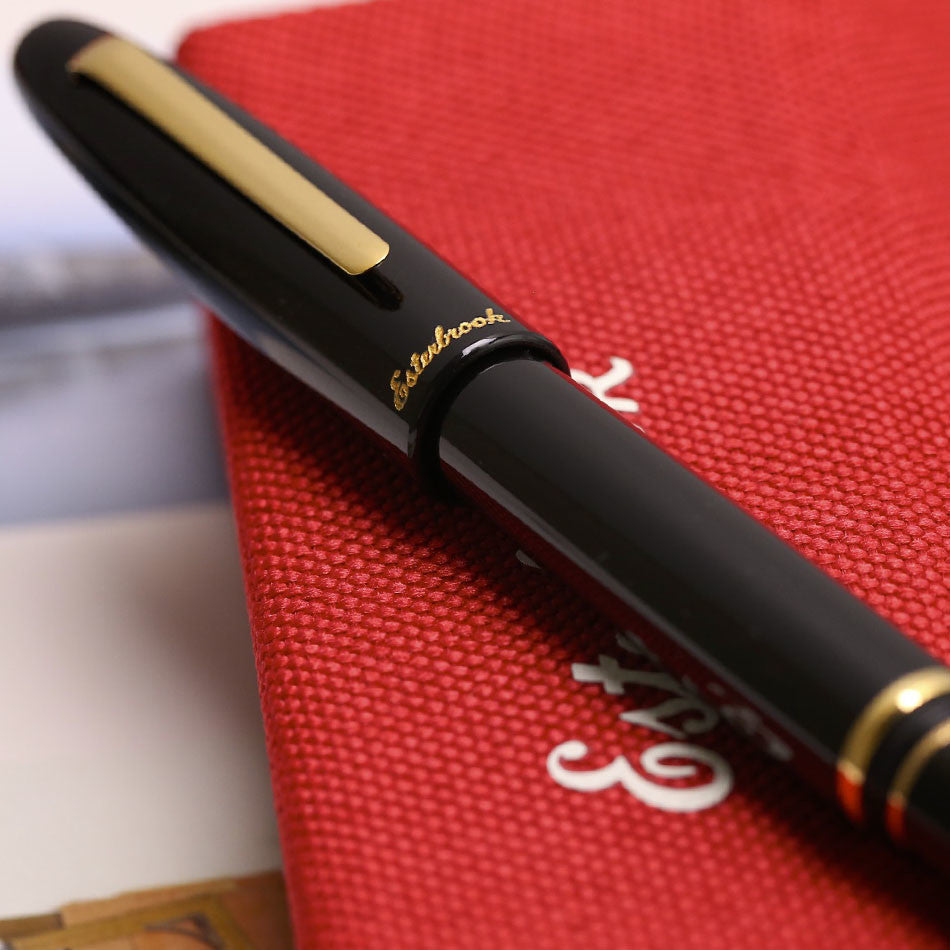 Esterbrook Estie Rollerball Pen Ebony With Gold Trim by Esterbrook at Cult Pens