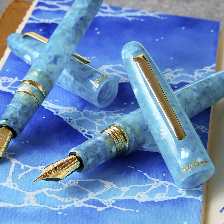 Esterbrook Estie Oversize Fountain Pen Aqua Limited Edition by Esterbrook at Cult Pens