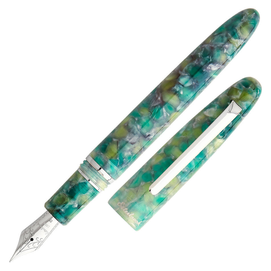 Esterbrook Estie Fountain Pen Sea Glass with Palladium Trim by Esterbrook at Cult Pens