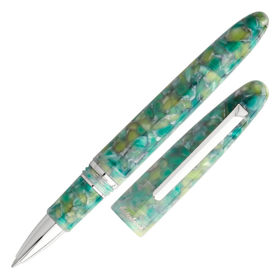 Esterbrook Estie Rollerball Pen Sea Glass with Palladium Trim by Esterbrook at Cult Pens