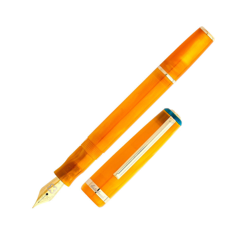 Esterbrook JR Pocket Fountain Pen Orange Sunset Custom Scribe Nib by Esterbrook at Cult Pens