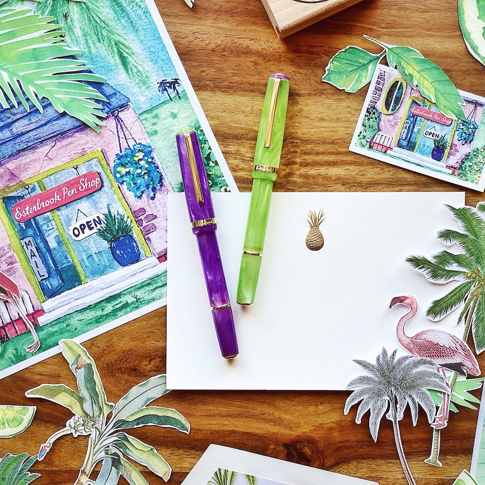 Esterbrook JR Pocket Fountain Pen Key Lime by Esterbrook at Cult Pens