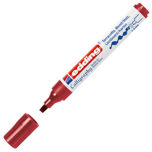 edding 1455 Flexible Nib Calligraphy Marker by edding at Cult Pens
