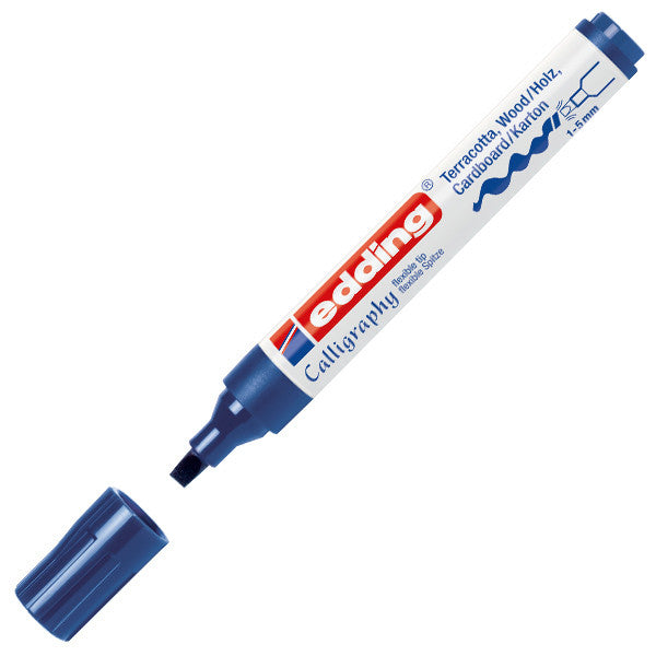 edding 1455 Flexible Nib Calligraphy Marker by edding at Cult Pens