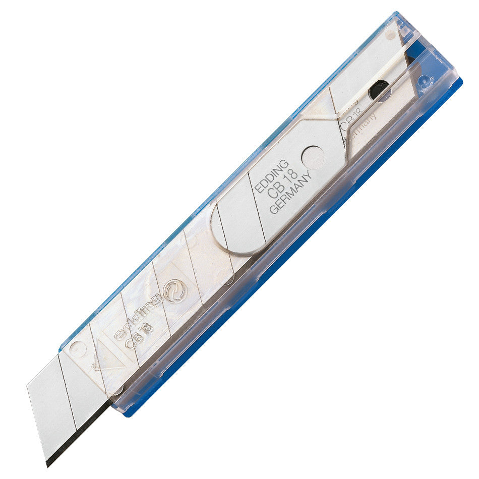 edding CB18 18mm Replacement Blades 10 Pack by edding at Cult Pens