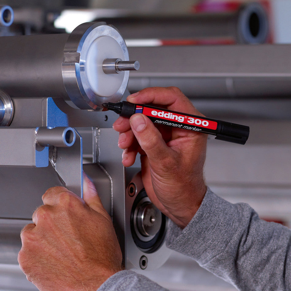 edding 300 Permanent Marker Set of 3 by edding at Cult Pens