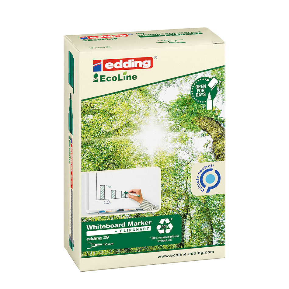 edding EcoLine 29 Whiteboard Marker Set of 4 by edding at Cult Pens