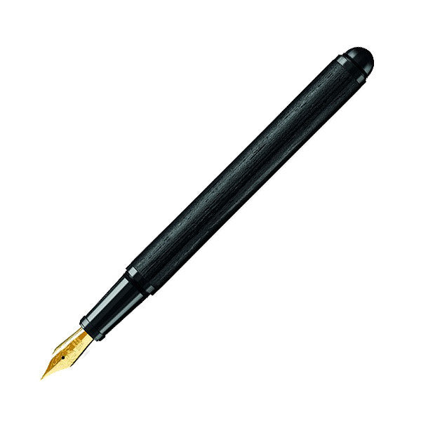 e+m Contract Long Fountain Pen Black by e+m at Cult Pens