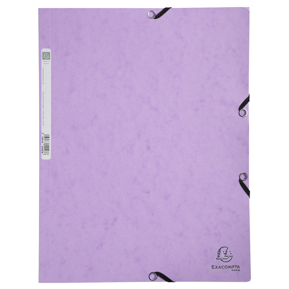 Exacompta Aquarel A4 Folder 3 Flap Lilac by Exacompta at Cult Pens
