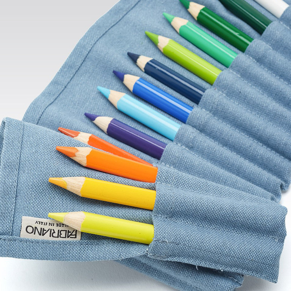 Fabriano Cartucciera ECO Filed Pencil Case Light Blue by Fabriano at Cult Pens