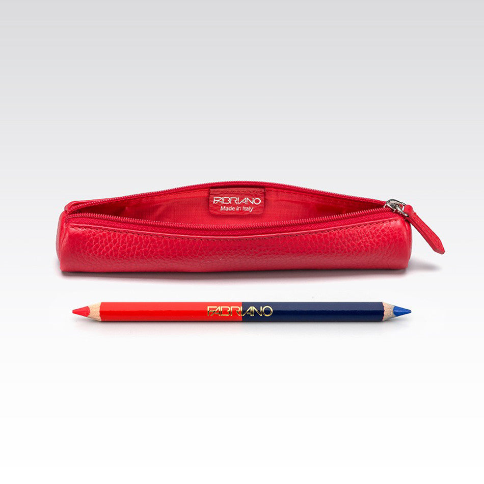Fabriano Portapenne Tubino Pen Case Small Red by Fabriano at Cult Pens