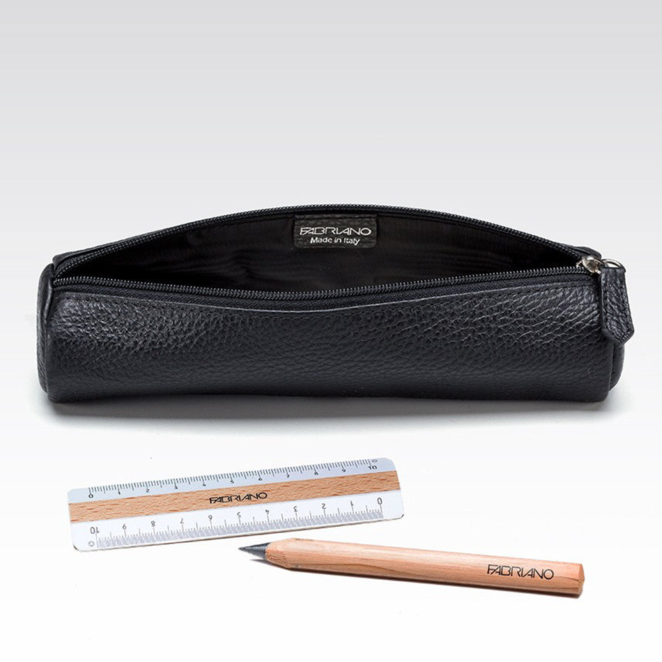 Fabriano Portapenne Tubo Pen Case Medium Black by Fabriano at Cult Pens