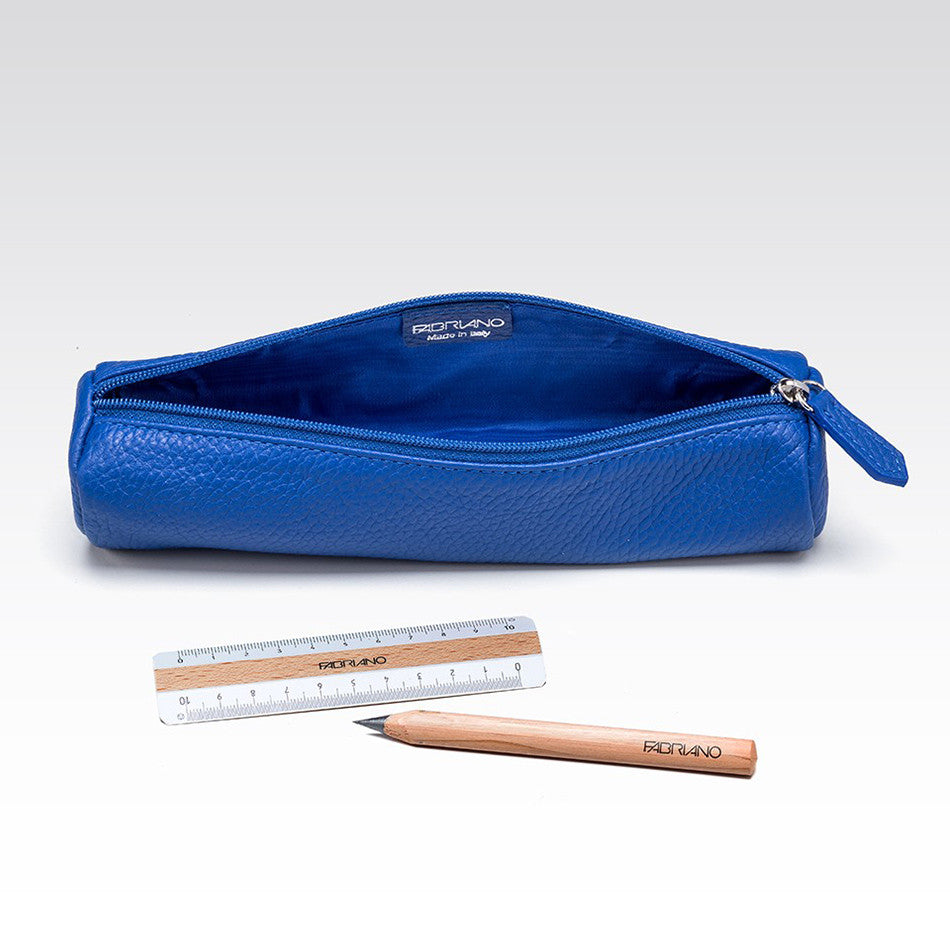 Fabriano Portapenne Tubo Pen Case Medium Blue by Fabriano at Cult Pens