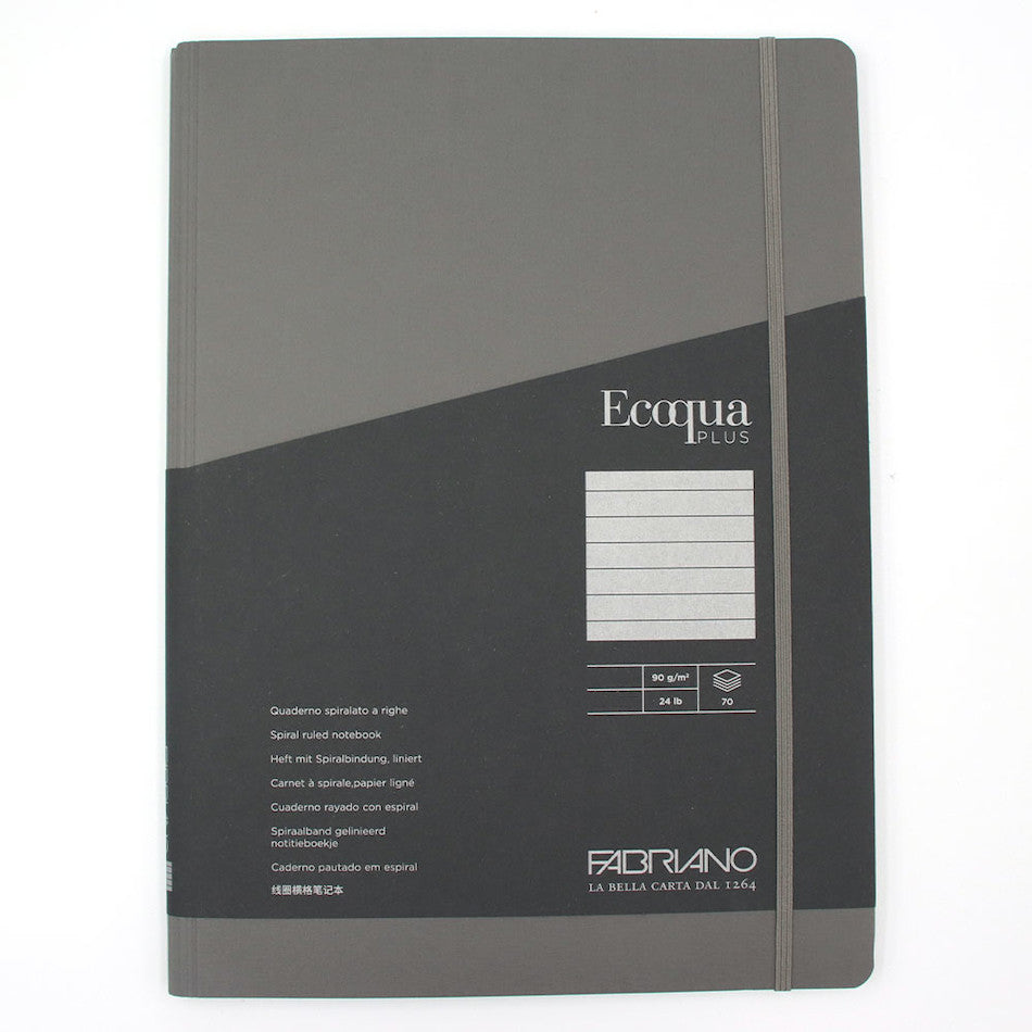 Fabriano EcoQua Plus Hidden Spiral Notebook A5 by Fabriano at Cult Pens