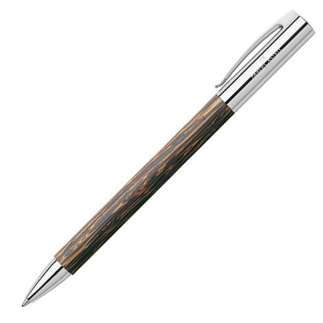 Faber-Castell Ambition Coconut Wood Ballpoint Pen by Faber-Castell at Cult Pens
