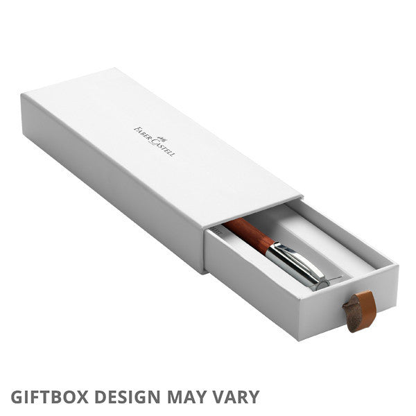 Faber-Castell e-motion Rollerball Pen Parquet Black by Faber-Castell at Cult Pens