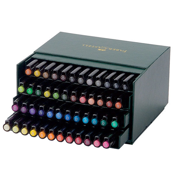 Faber-Castell Pitt Artist Brush Pen Set of 48 by Faber-Castell at Cult Pens