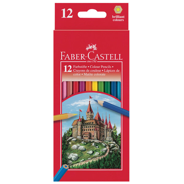 Faber-Castell Classic Colour Pencils Set of 12 by Faber-Castell at Cult Pens