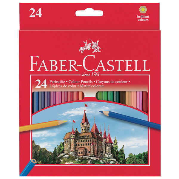 Faber-Castell Classic Colour Pencils Set of 24 by Faber-Castell at Cult Pens