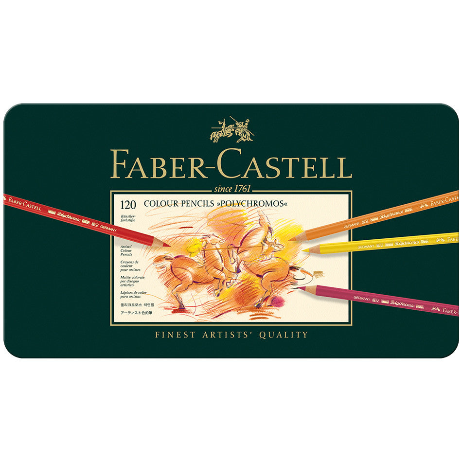 Faber-Castell Polychromos Colouring Pencil Set of 120 by Faber-Castell at Cult Pens