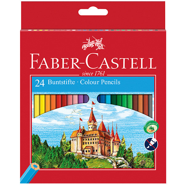 Faber-Castell Eco Colouring Pencils Box of 24 by Faber-Castell at Cult Pens