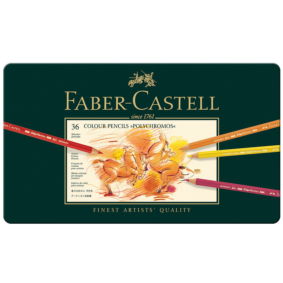 Faber-Castell Polychromos Colouring Pencil Set of 36 by Faber-Castell at Cult Pens