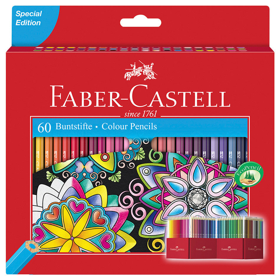 Faber-Castell Classic Colour Pencils Set of 60 by Faber-Castell at Cult Pens
