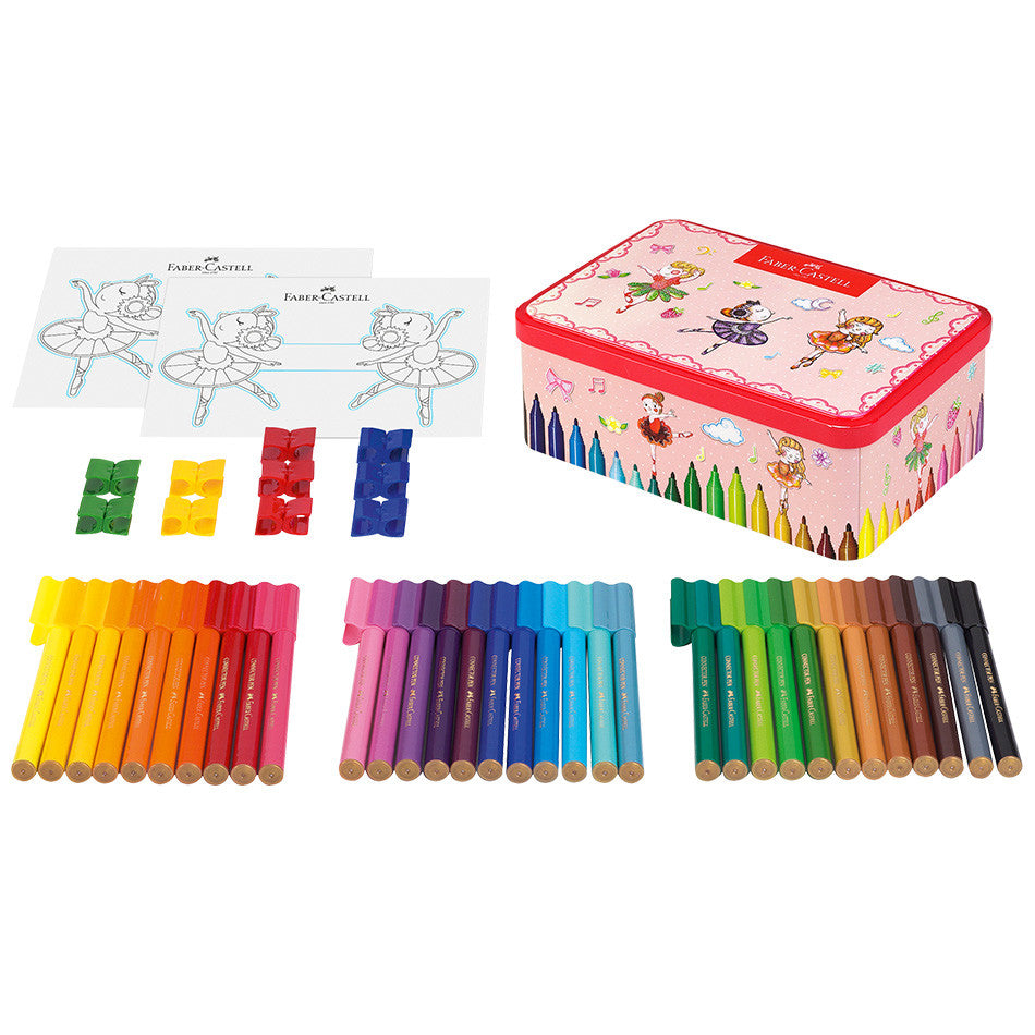 Faber-Castell Connector Pen Ballerina Box of 33 by Faber-Castell at Cult Pens