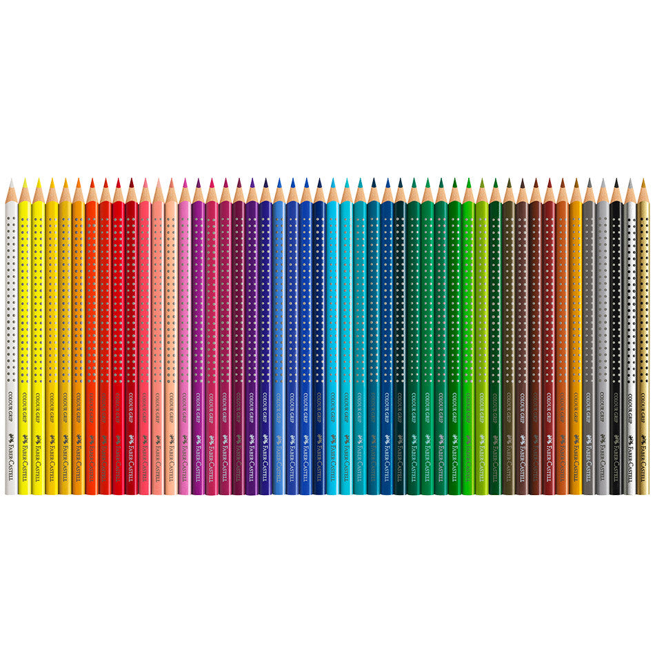 Faber-Castell Colour Grip Pencils Tin of 48 by Faber-Castell at Cult Pens