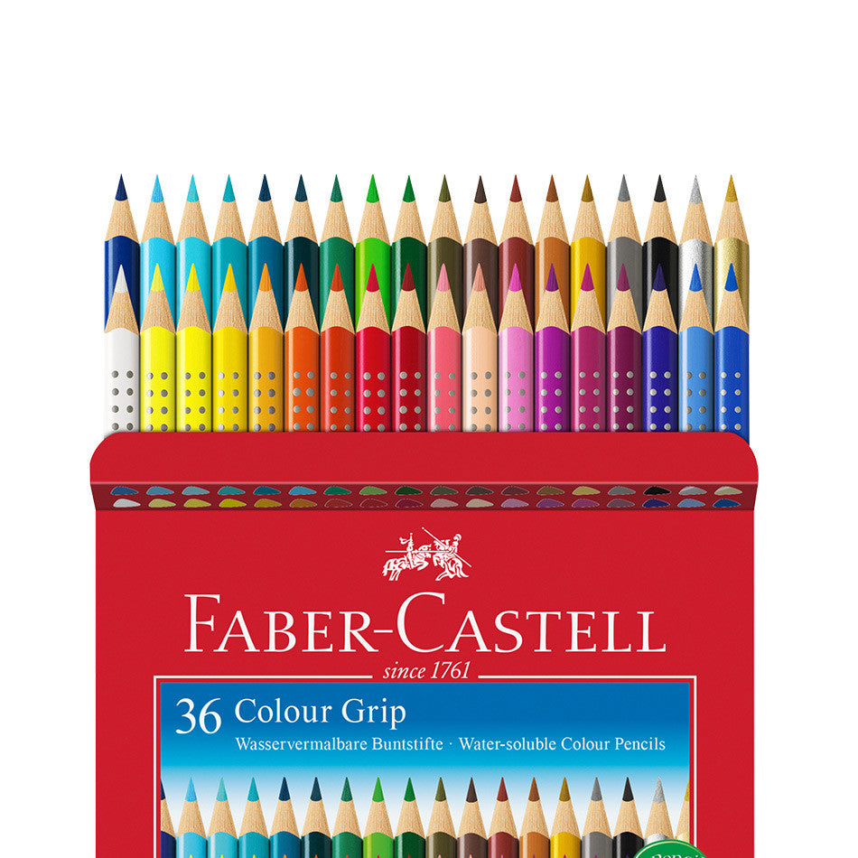 Faber-Castell Colour Grip Pencils Box of 36 by Faber-Castell at Cult Pens