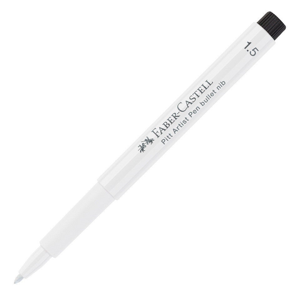 Faber-Castell Pitt Artist Drawing Pen White by Faber-Castell at Cult Pens