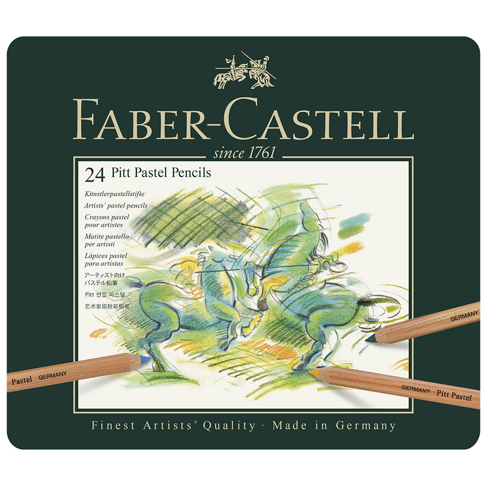 Faber-Castell Pitt Pastel Pencils Set of 24 by Faber-Castell at Cult Pens