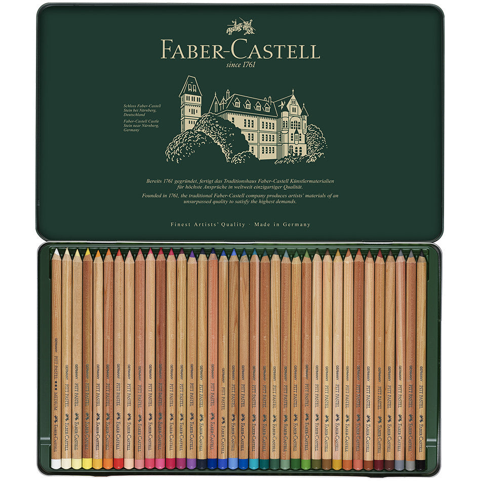 Faber-Castell Pitt Pastel Pencils Set of 36 by Faber-Castell at Cult Pens