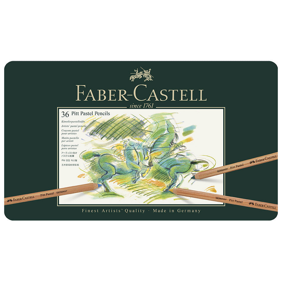 Faber-Castell Pitt Pastel Pencils Set of 36 by Faber-Castell at Cult Pens