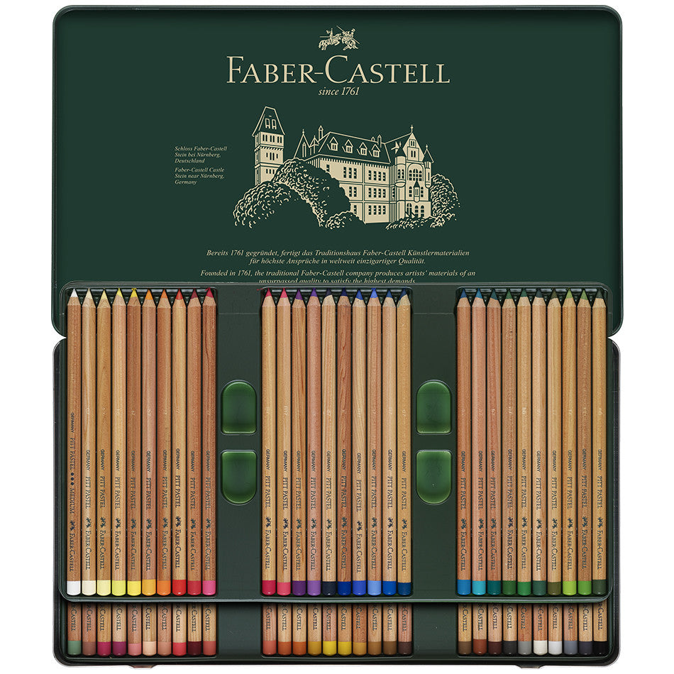 Faber-Castell Pitt Pastel Pencils Set of 60 by Faber-Castell at Cult Pens