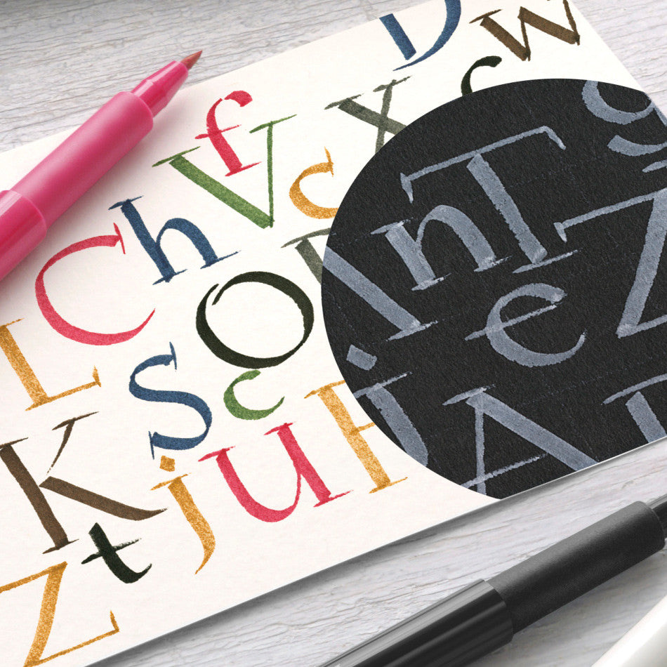 Faber-Castell Pitt Artist Pen Calligraphy Set of 8 Assorted by Faber-Castell at Cult Pens