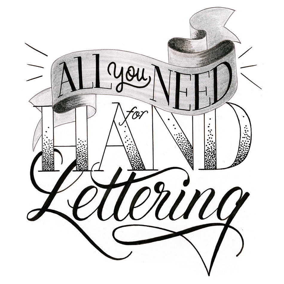 Faber-Castell Pitt Artist Pen Hand Lettering Starter Set by Faber-Castell at Cult Pens