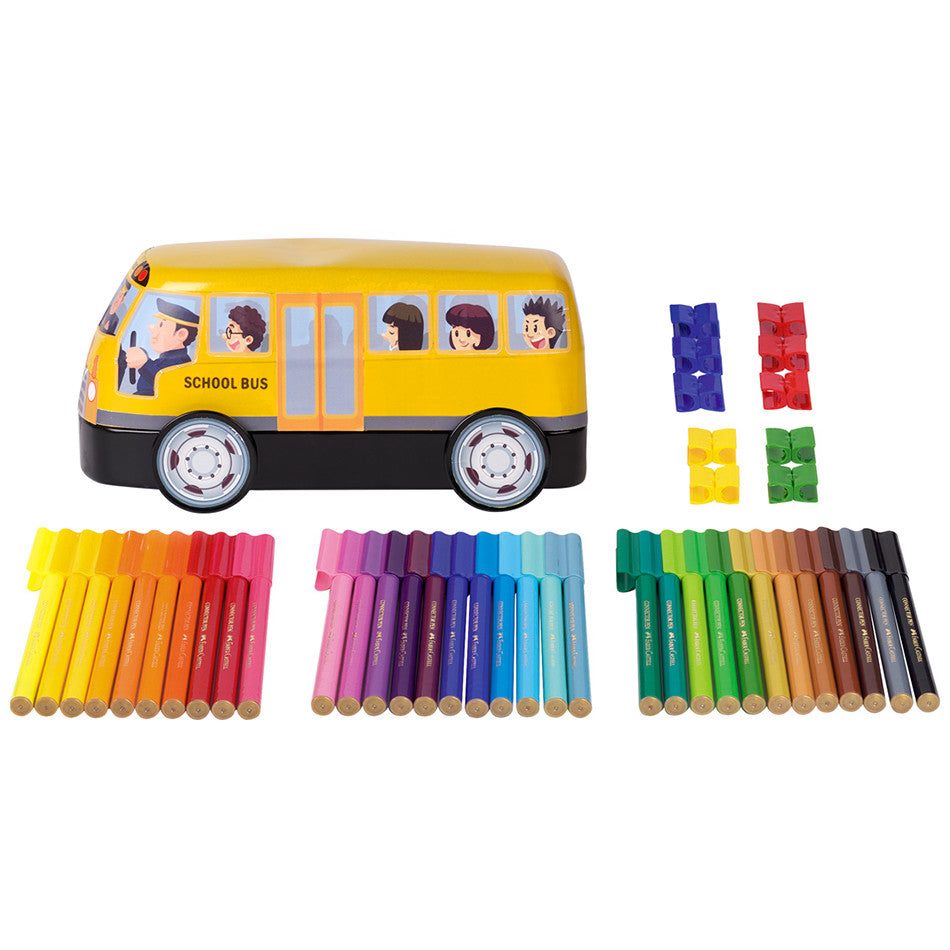 Faber-Castell Connector Pen Bus Box of 33 by Faber-Castell at Cult Pens