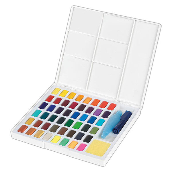 Faber-Castell Creative Studio Watercolour Pan Set of 48 by Faber-Castell at Cult Pens