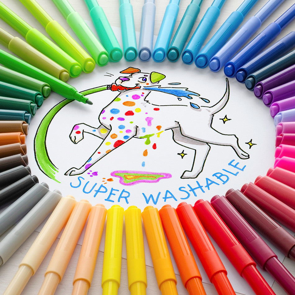 Faber-Castell Castle Fibre-Tip Pen Set of 36 by Faber-Castell at Cult Pens