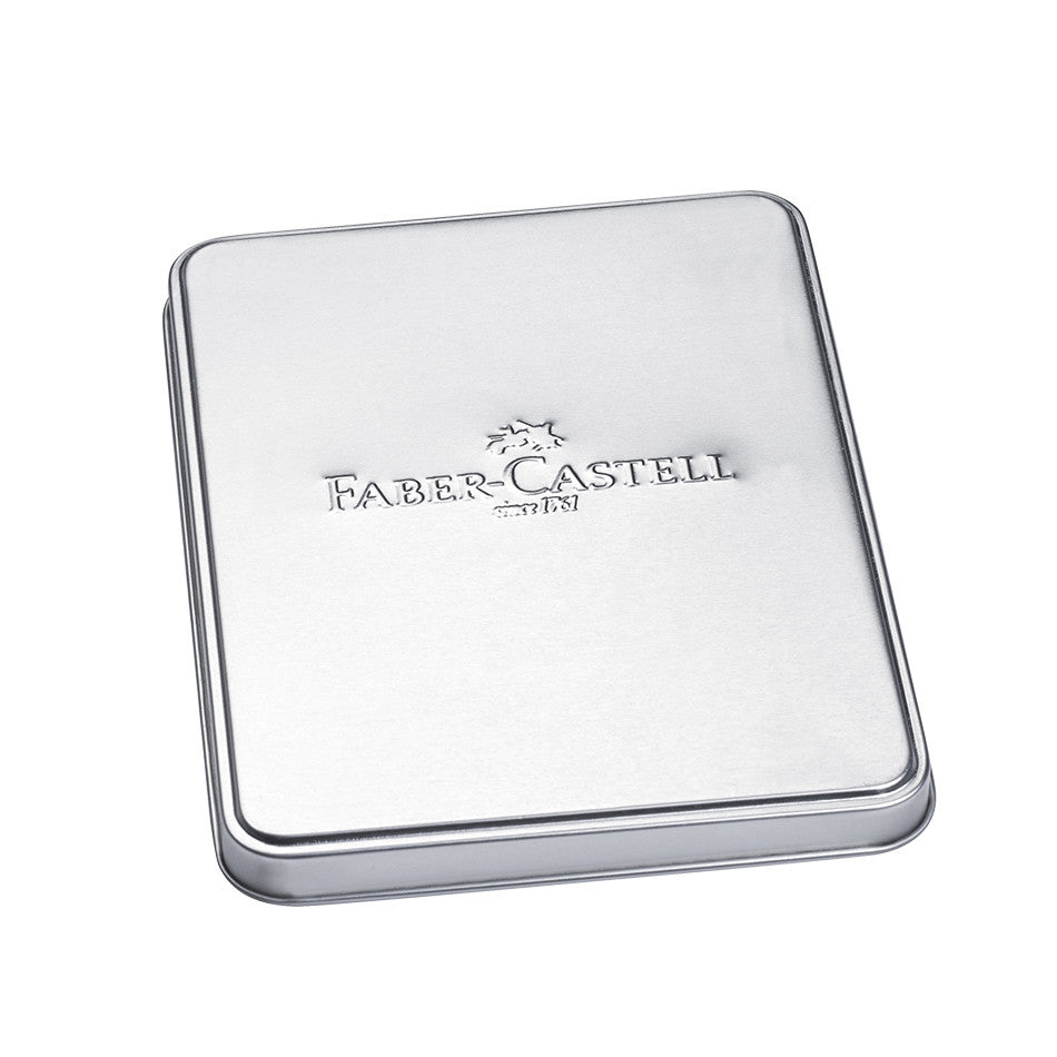 Faber-Castell Empty Tin Box for 1 Pen, Ink and Converter by Faber-Castell at Cult Pens