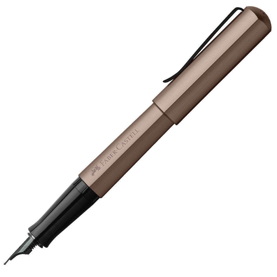 Faber-Castell Hexo Fountain Pen Bronze by Faber-Castell at Cult Pens