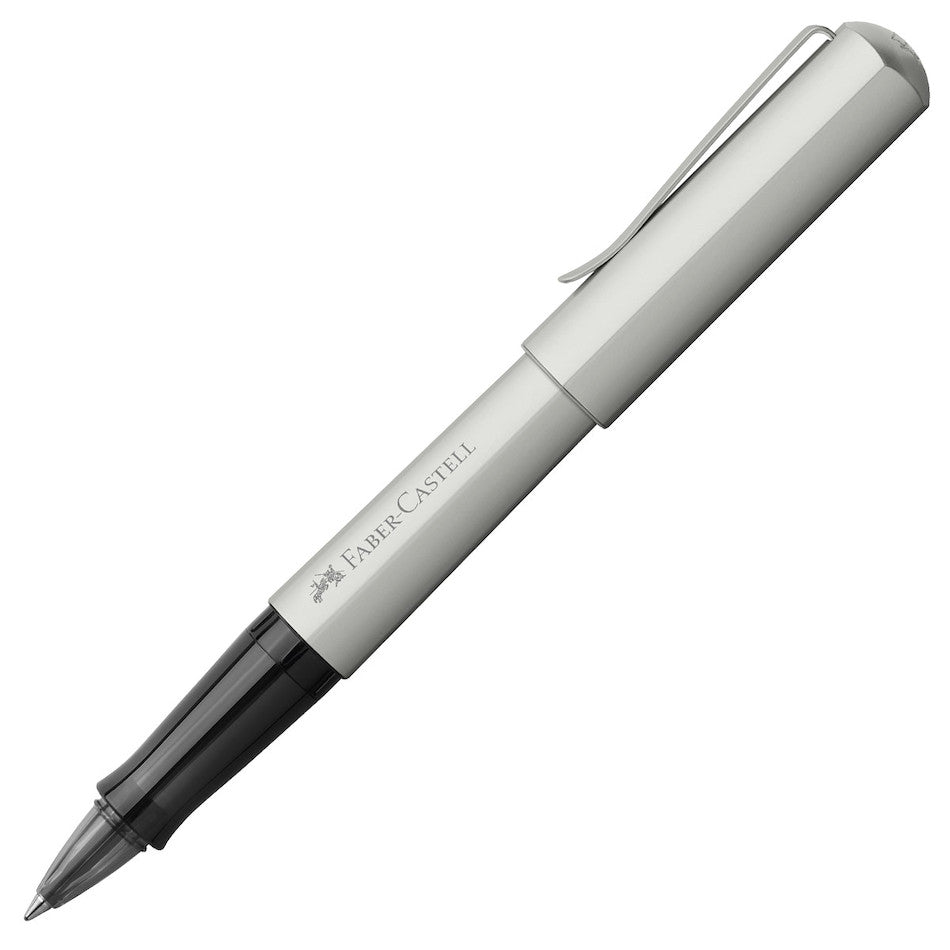 Faber-Castell Hexo Rollerball Pen Matt Silver by Faber-Castell at Cult Pens