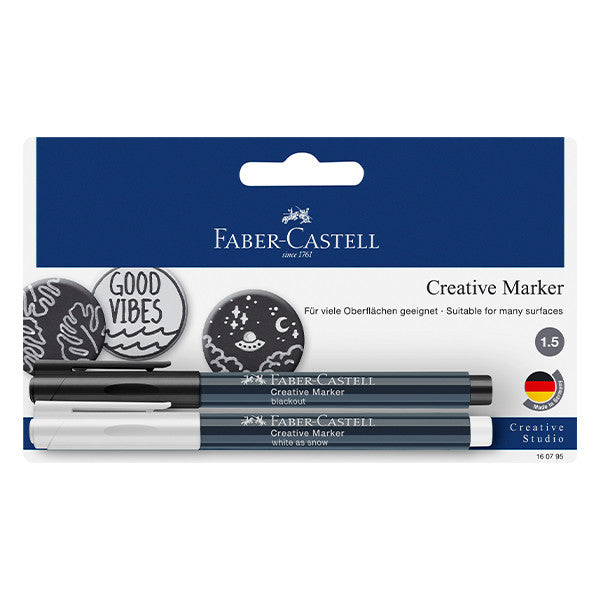 Faber-Castell Creative Marker Set of Two by Faber-Castell at Cult Pens