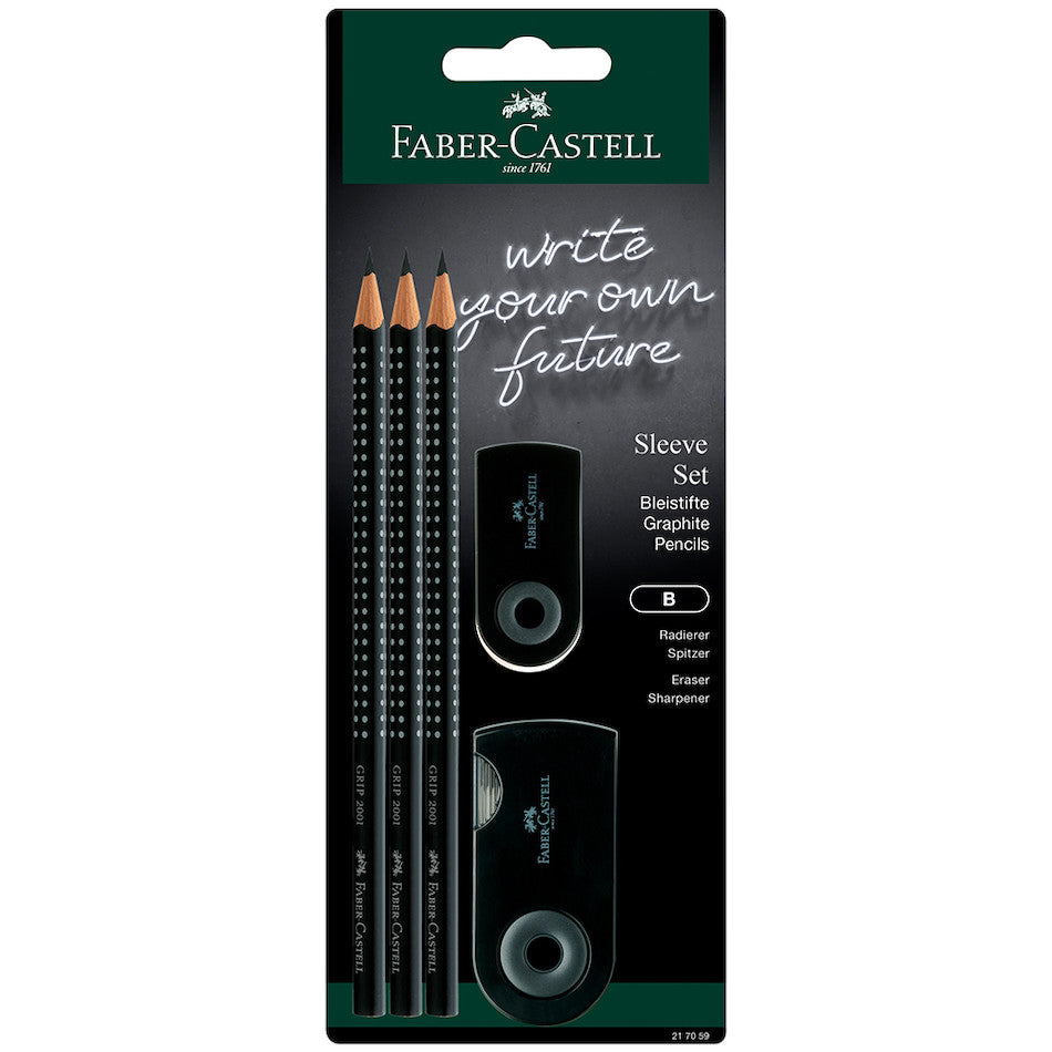 Faber-Castell Sleeve Set Large Black by Faber-Castell at Cult Pens