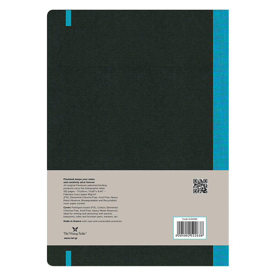 Flexbook Flex Global Notebook Large Turquoise by Flexbook at Cult Pens